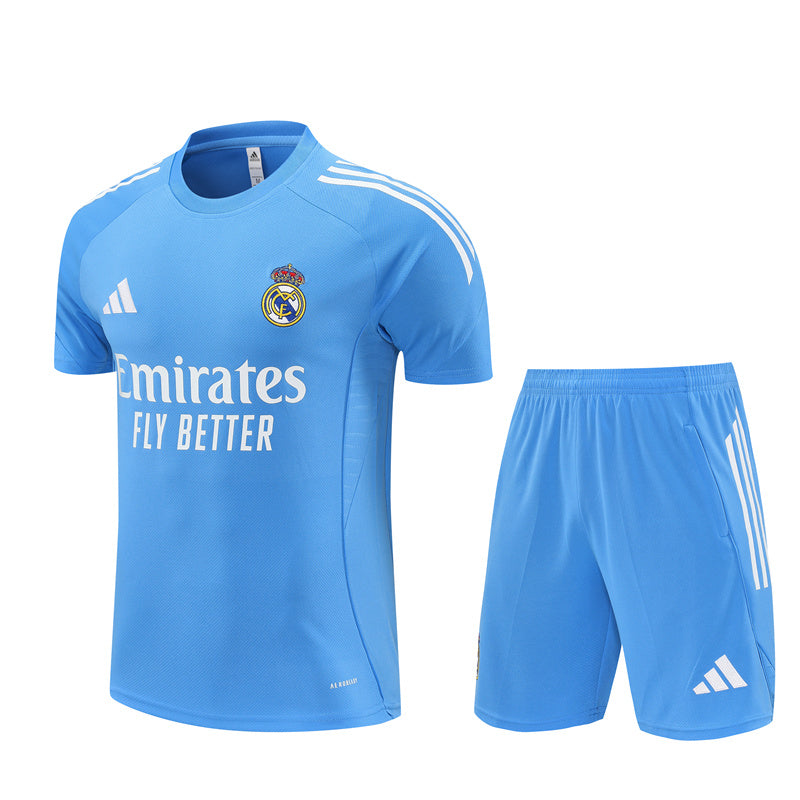 Kit Shirt + Shorts Real Madrid Blue Training 25/26