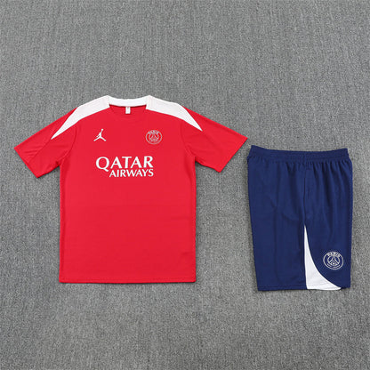 Kit Shirt + Shorts PSG Red/Blue Training 25/26