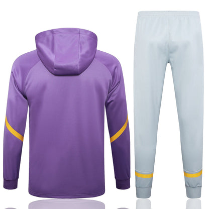 Tracksuit Real Madrid Purple/Gray 24/25