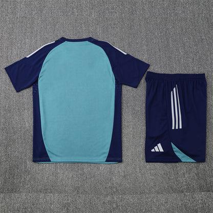 Arsenal Cyan/Blue Training Shirt + Shorts Kit 25/26