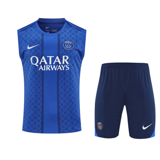 Kit Tank Top + Shorts PSG Training Blue 25/26