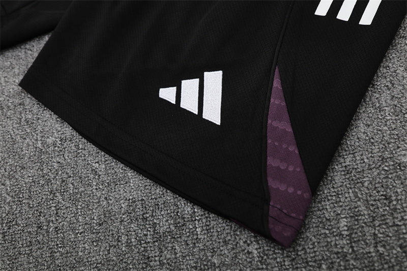 Kit Shirt + Shorts Manchester United Dark Magenta/Black Training 25/26