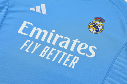 Kit Shirt + Shorts Real Madrid Blue Training 25/26