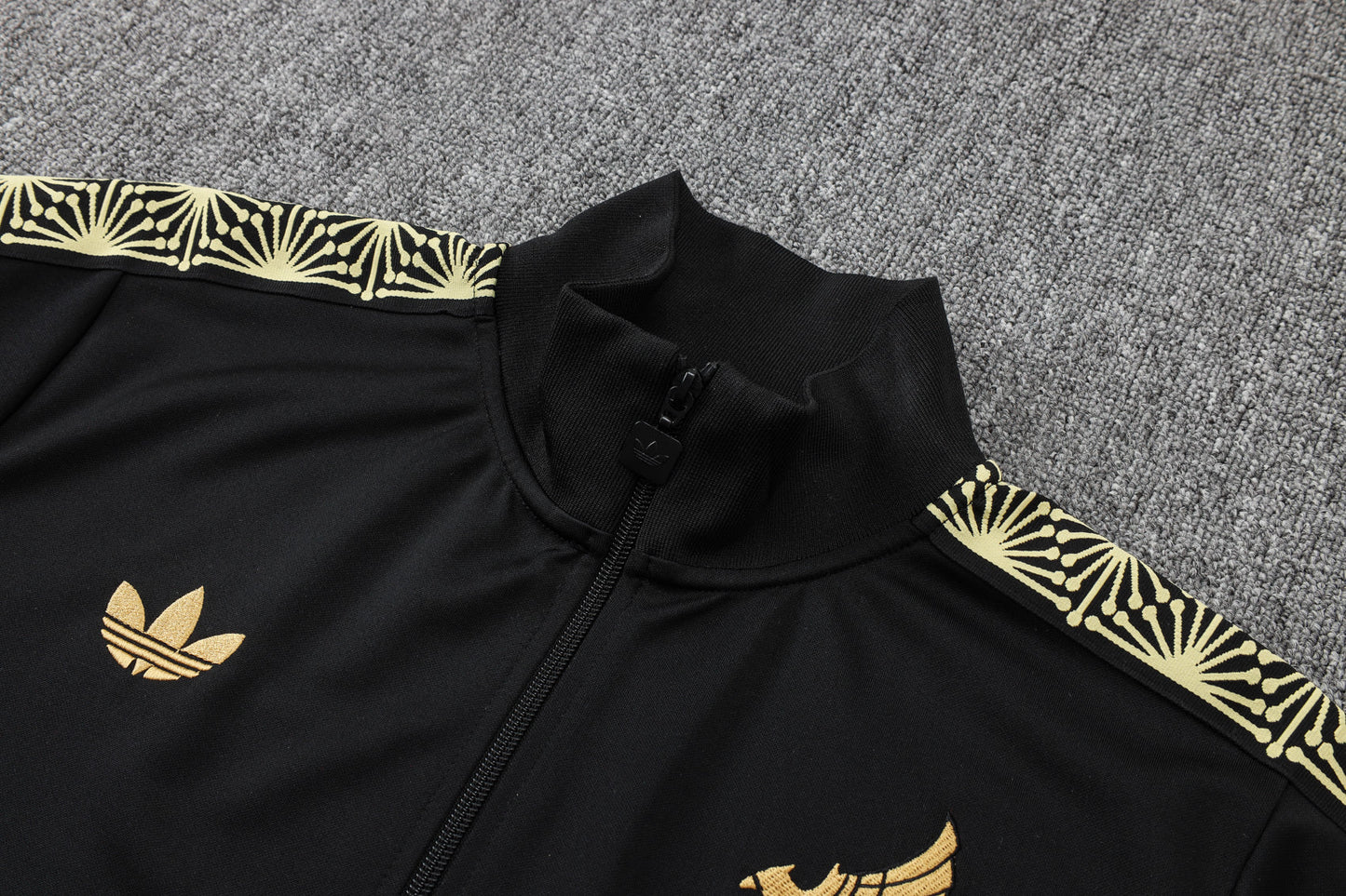 Mexico Black/Gold Tracksuit Full-Zip 25/26