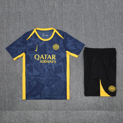 Kit Shirt + Shorts Inter Milan Blue/Black Training 25/26