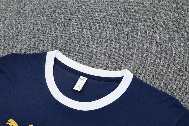 Kit Shirt + Shorts Portugal Blue Training 25/26