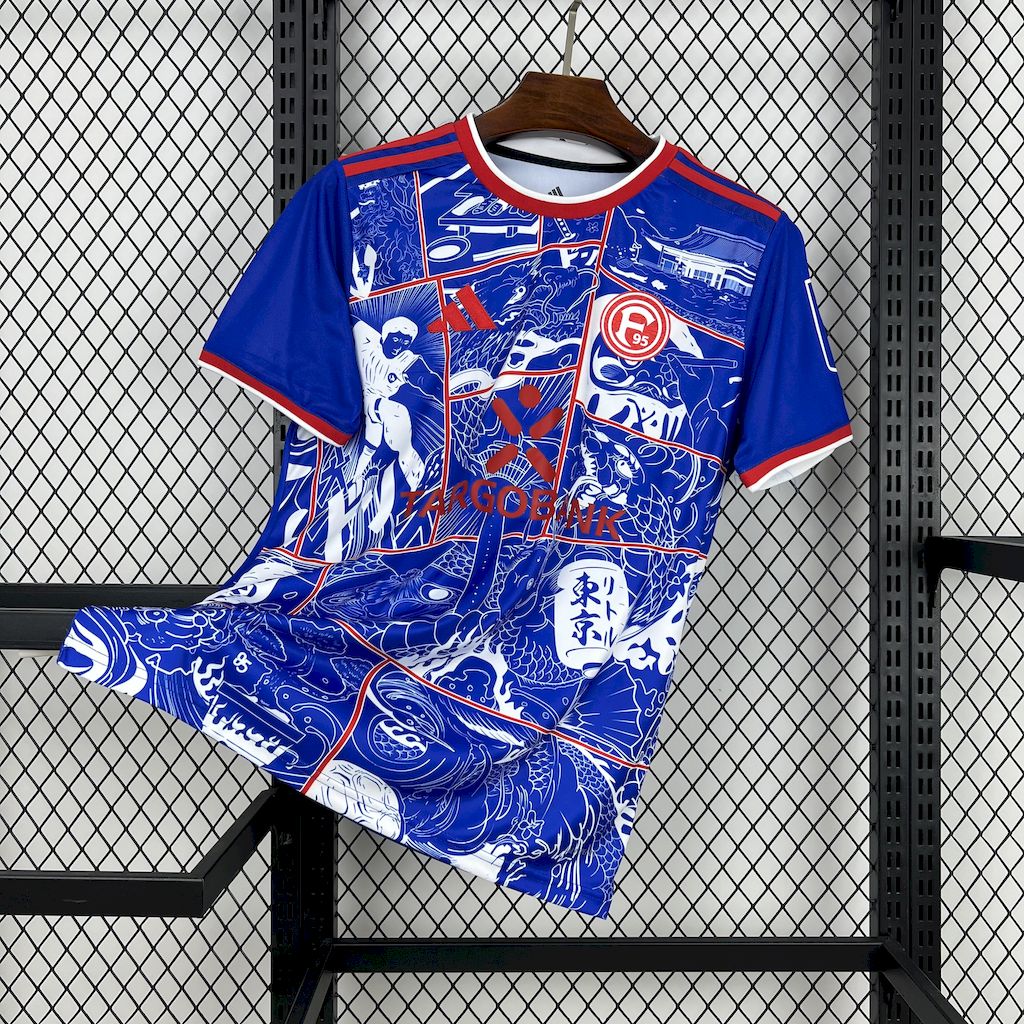 Fortuna Dusseldorf "Little Tokyo" Special Edition Blue Jersey 2025