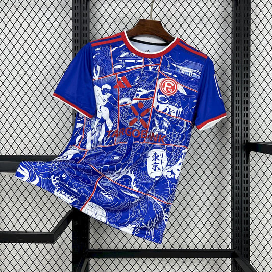 Fortuna Dusseldorf "Little Tokyo" Special Edition Blue Jersey 2025