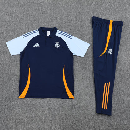 Kit Polo + Pants Real Madrid Blue 25/26