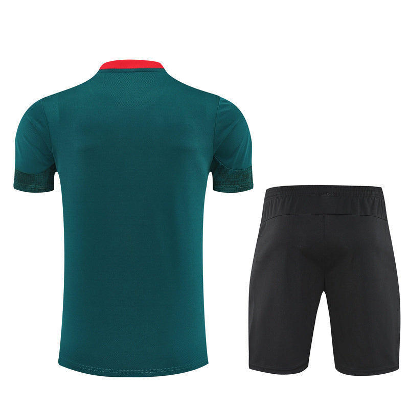 Kit Shirt + Shorts Milan Green/Back 25/26