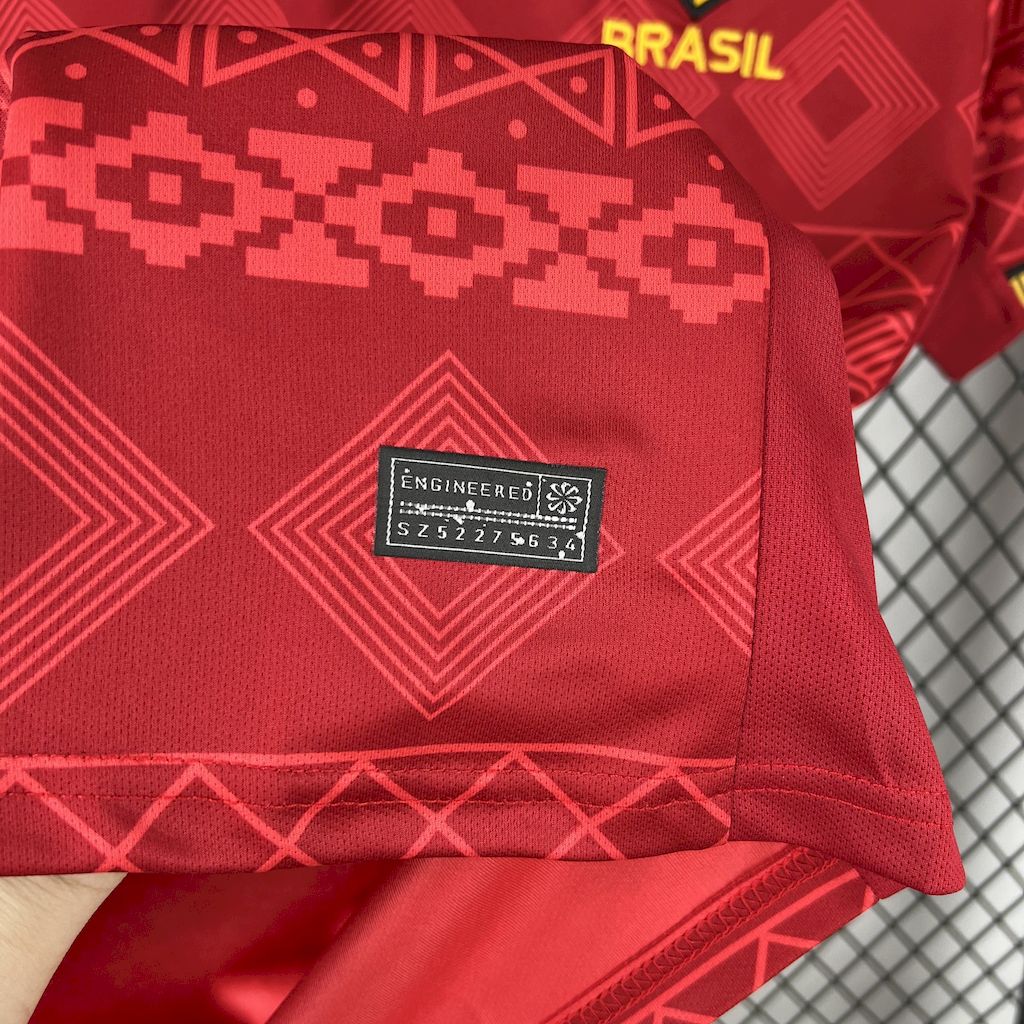 Brazil 2025-26 Jordan Red Special Edition Jersey