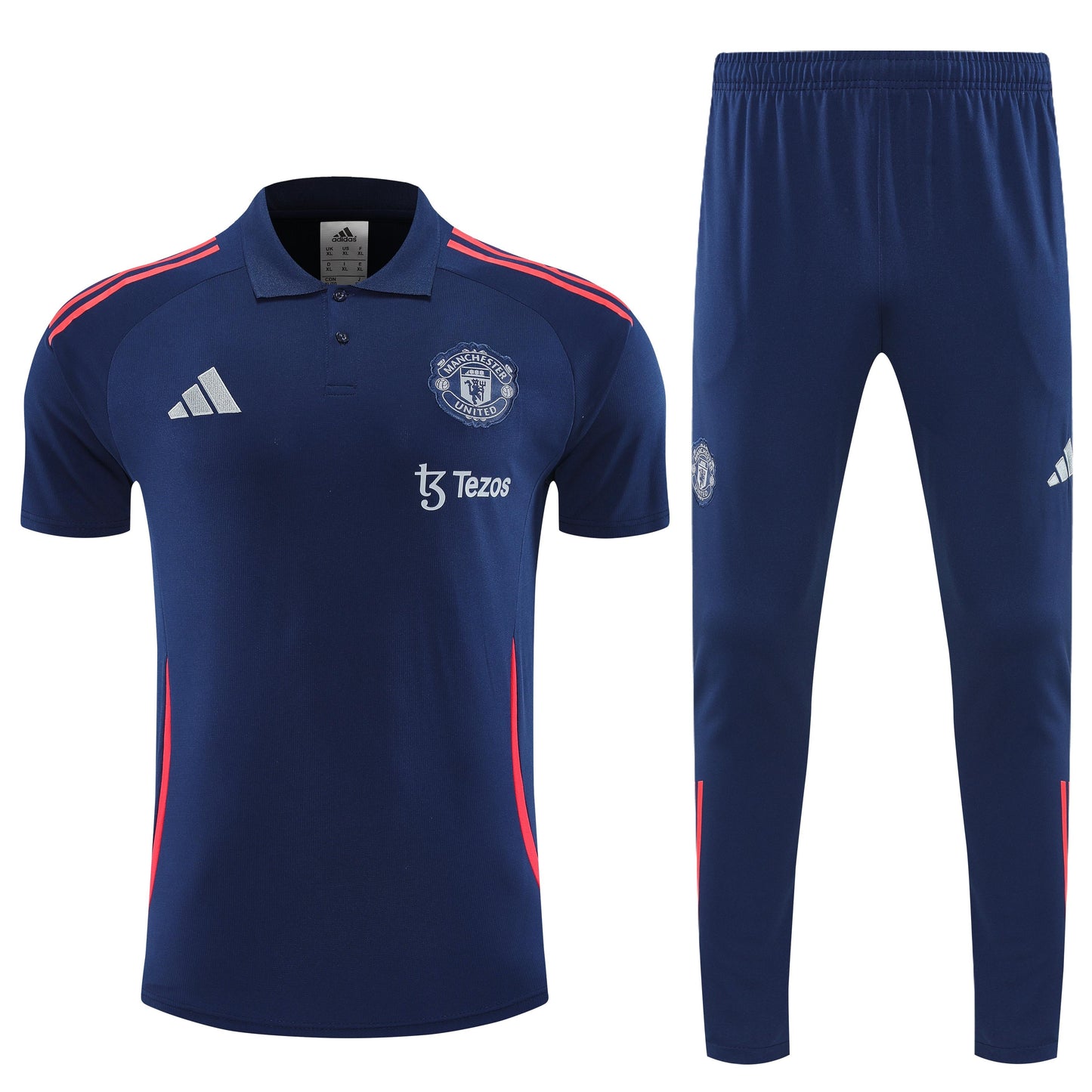 Polo Kit + Pants Manchester United Blue 25/26