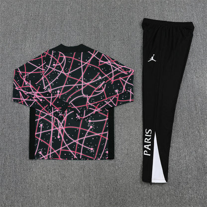 Tracksuit PSG Training Black/Pink 25/26