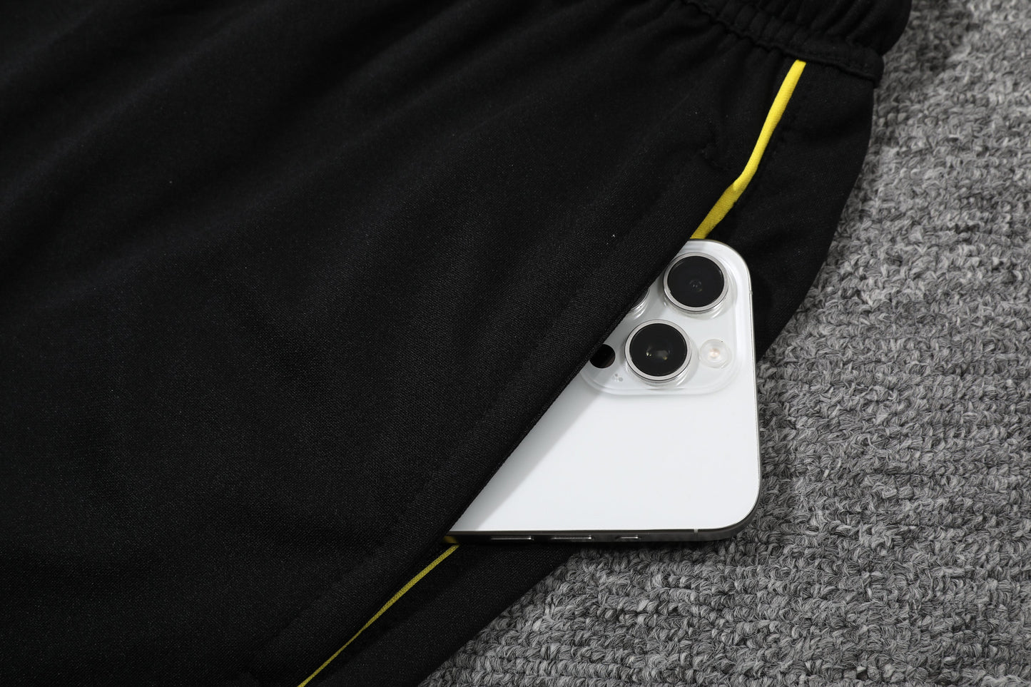 Kit Polo + Pants Borussia Dortmund Black 25/26