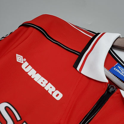 Manchester United Home Jersey 98/00 Retro Long Sleeve