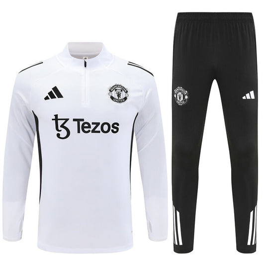 Tracksuit Manchester United White/Black 25/26