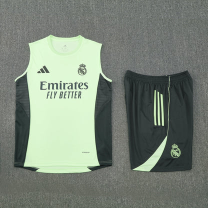 Kit Tank Top + Shorts Real Madrid Green 25/26