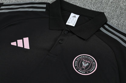 Inter Miami Black Polo + Pants Kit 25/26