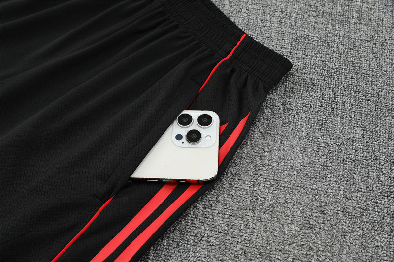 Kit Shirt + Shorts Ajax White/Black Training 25/26