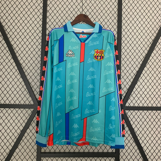 Barcelona Away Jersey 96/97 Retro Long Sleeve