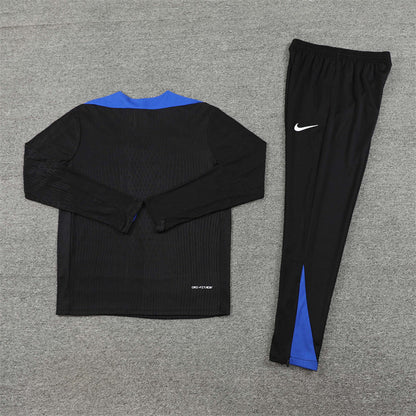 Tracksuit France Black Training 24/25