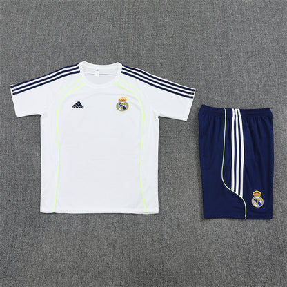Kit Shirt + Shorts Real Madrid White/Blue Training 25/26