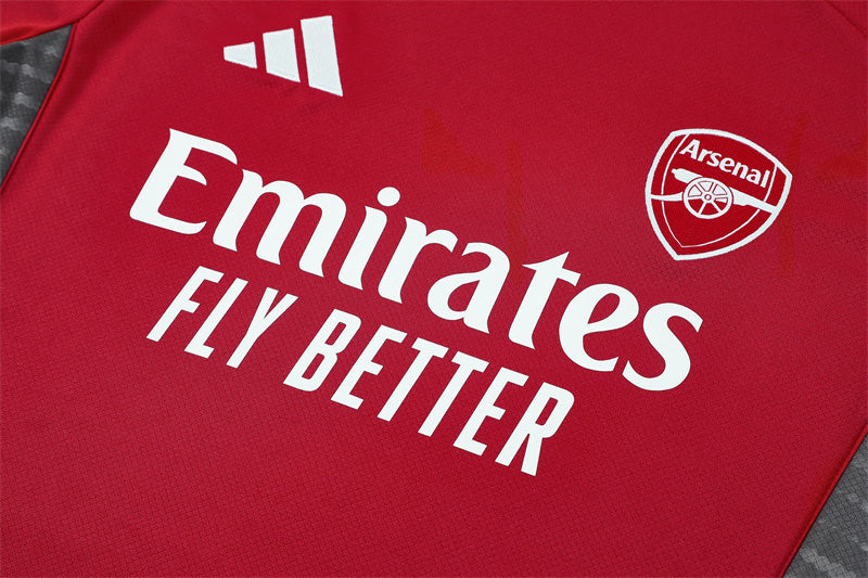 Kit Shirt + Shorts Arsenal Red/Gray 25/26