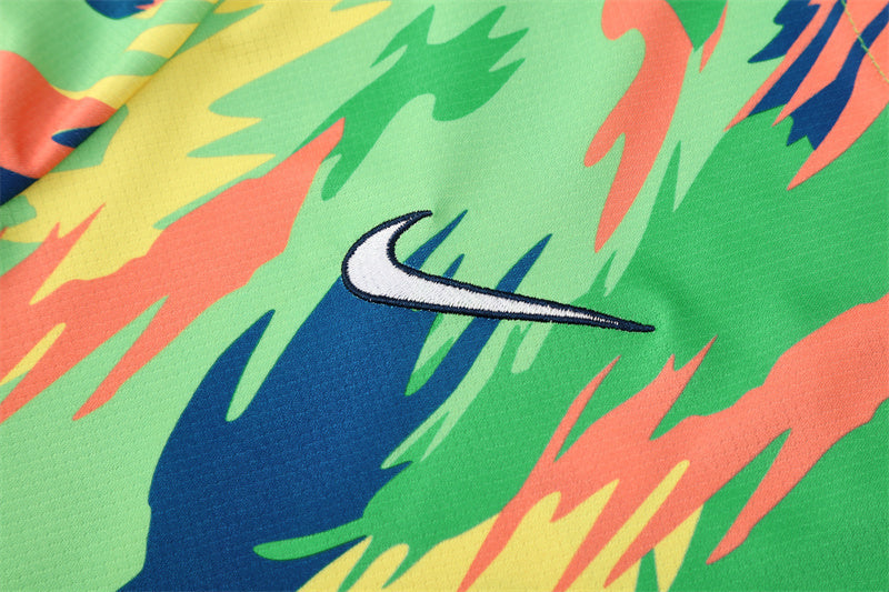 Kit Shirt + Shorts Brazil Colorful 25/26