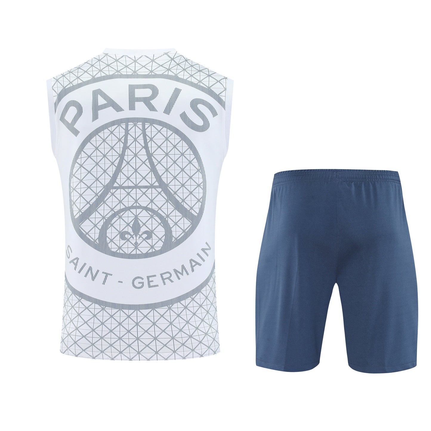 Kit Tank Top + Shorts PSG White/Blue 25/26