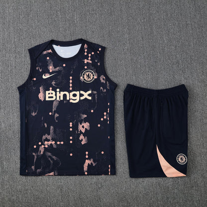 Tank Top + Shorts Chelsea Dark Blue Training Kit 25/26
