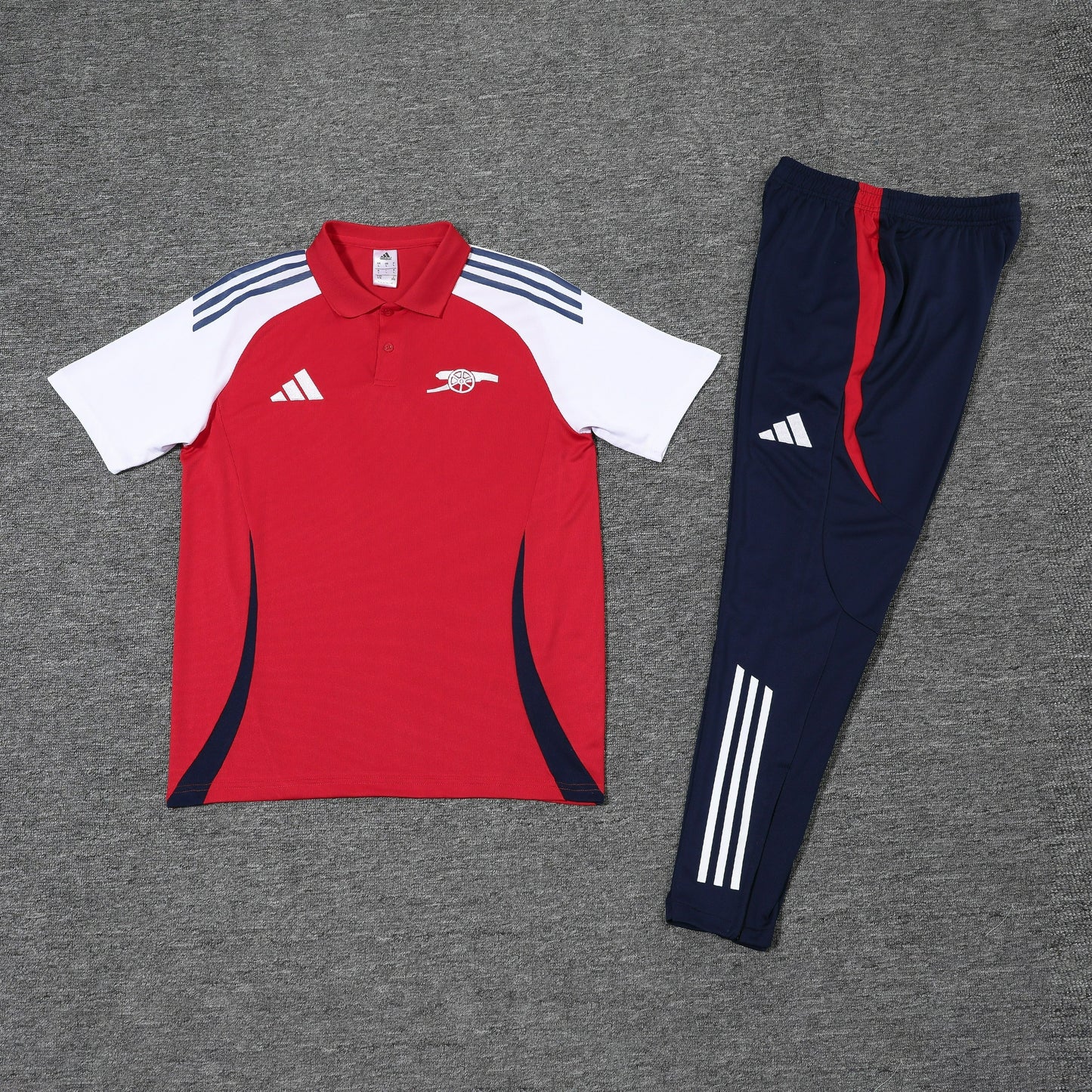 Kit Polo + Pants Arsenal Red/Blue 25/26