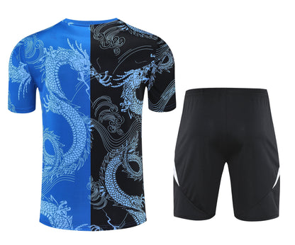 Kit Shirt + Shorts Real Madrid Black/Blue Training 25/26