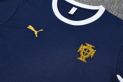 Kit Shirt + Shorts Portugal Blue Training 25/26