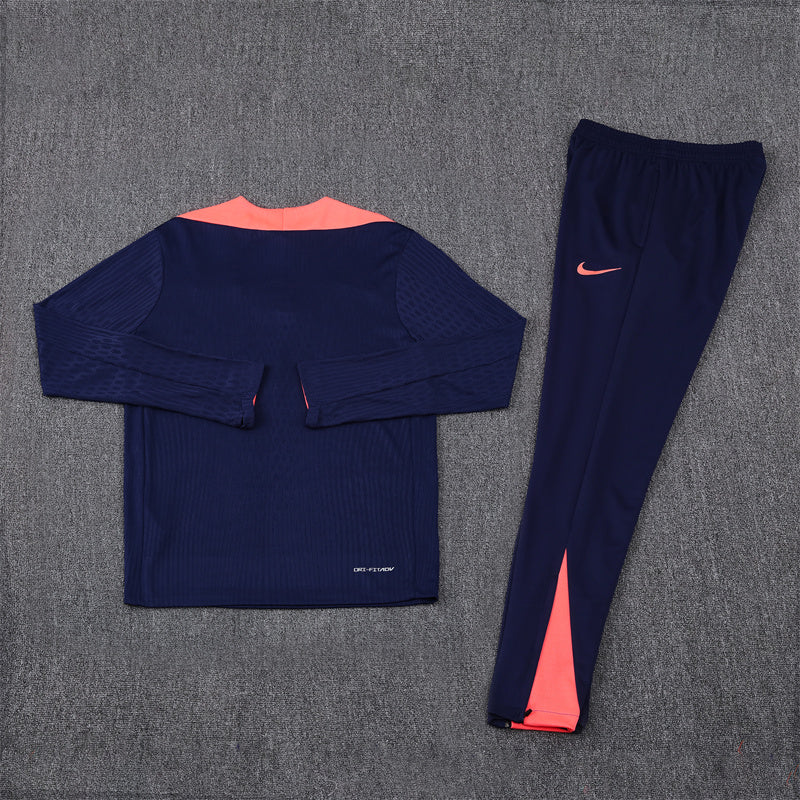 Tracksuit Barcelona Dark Blue/Pink Training 24/25