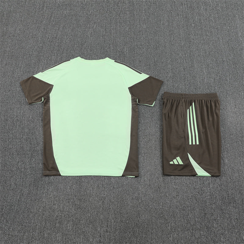 Kit Shirt + Shorts Real Madrid Green/Grey Training 25/26