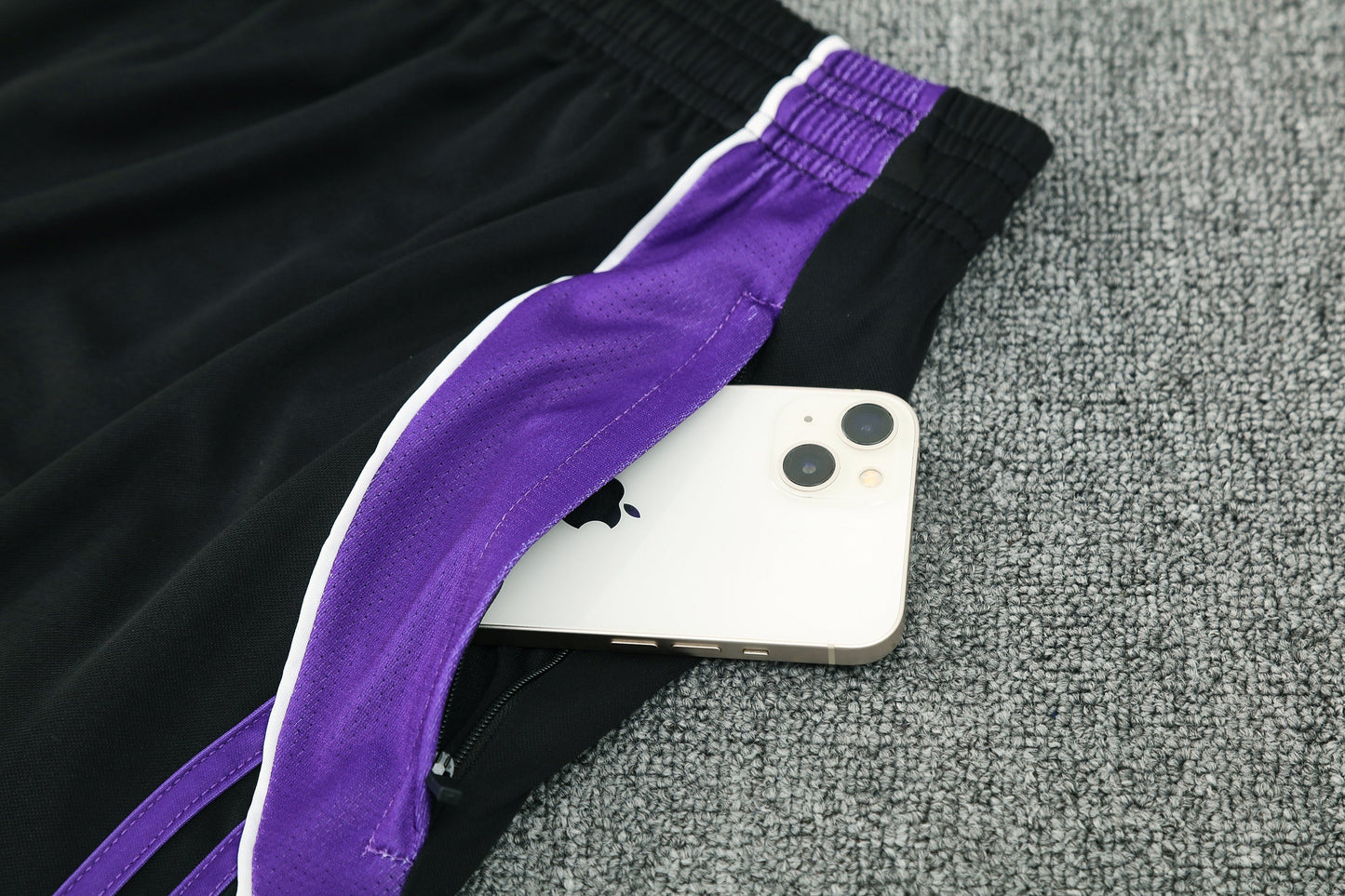 Kit Shirt + Shorts Real Madrid Black/Purple 25/26