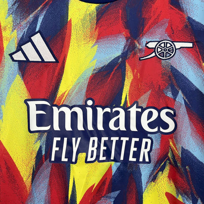 Arsenal 2025-26 Colorful Pre-Match Training Jersey