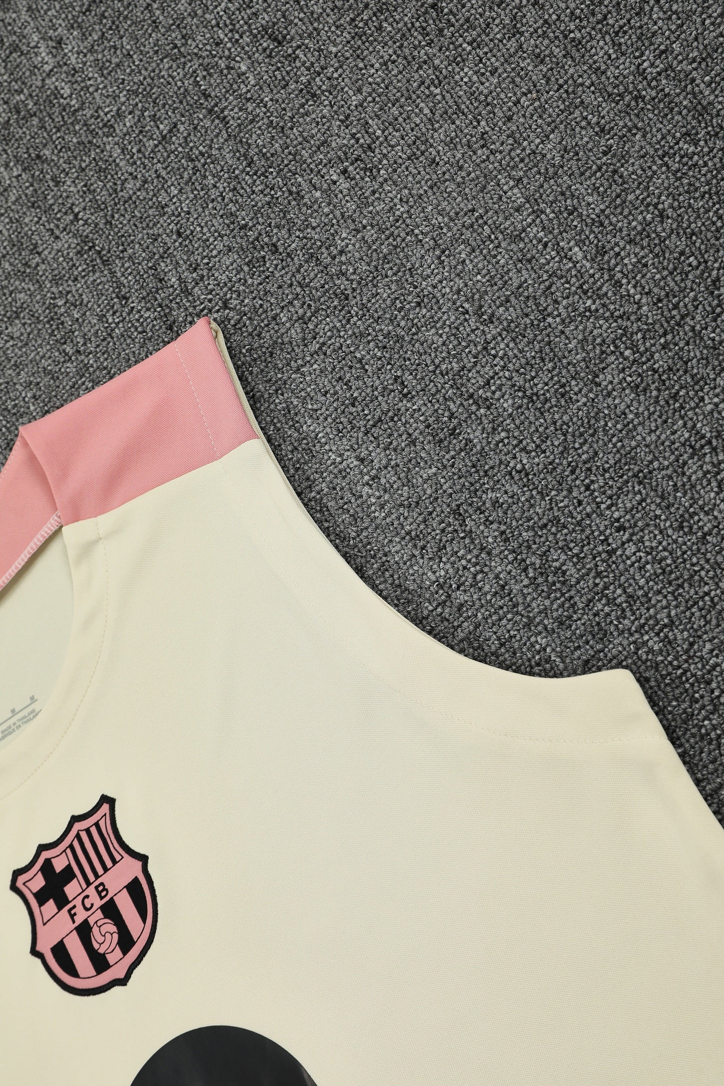 Kit Tank Top + Shorts Barcelona Cream/Dark Blue 25/26