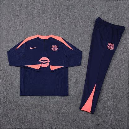 Tracksuit Barcelona Dark Blue/Pink Training 24/25