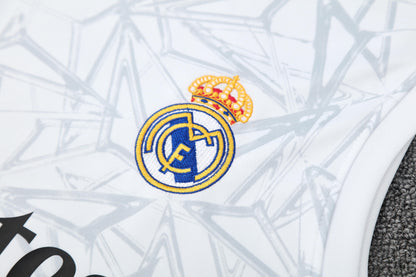 Kit Tank Top + Shorts Real Madrid White/Black Training 25/26