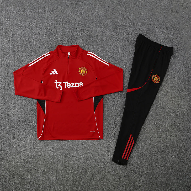 Tracksuit Manchester United Red/Black Training 25/26