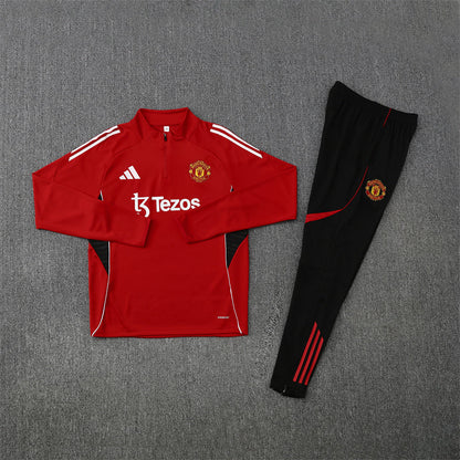 Tracksuit Manchester United Red/Black Training 25/26
