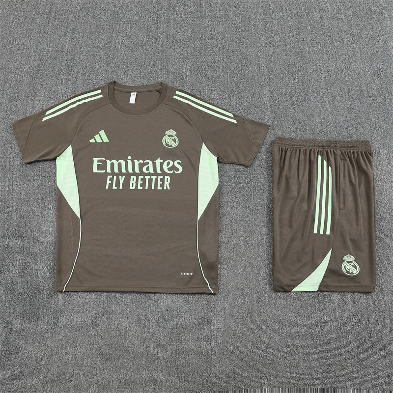 Kit Shirt + Shorts Real Madrid Gray Training 25/26