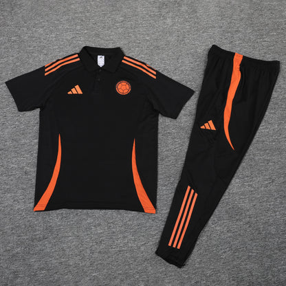 Kit Polo + Pants Colombia Black 25/26