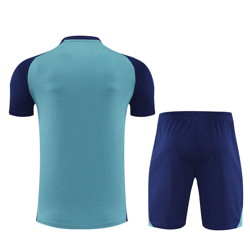 Arsenal Cyan/Blue Training Shirt + Shorts Kit 25/26