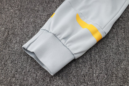 Tracksuit Real Madrid Purple/Gray 24/25