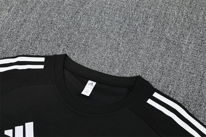 Real Madrid Black Training Shirt + Shorts Kit 25/26