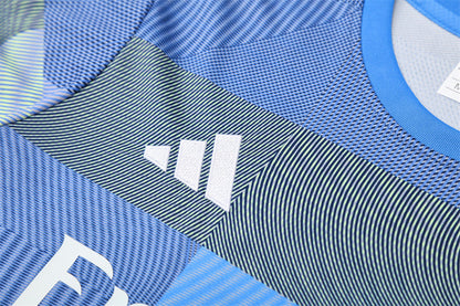 Kit Shirt + Shorts Real Madrid Grey/Blue Training 25/26