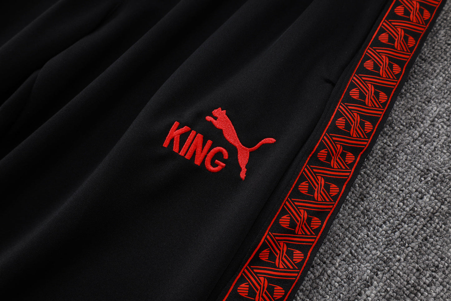 Milan Black Tracksuit Full-Zip 25/26