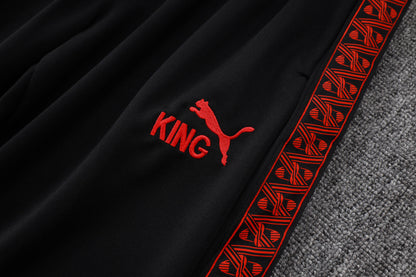 Milan Black Tracksuit Full-Zip 25/26